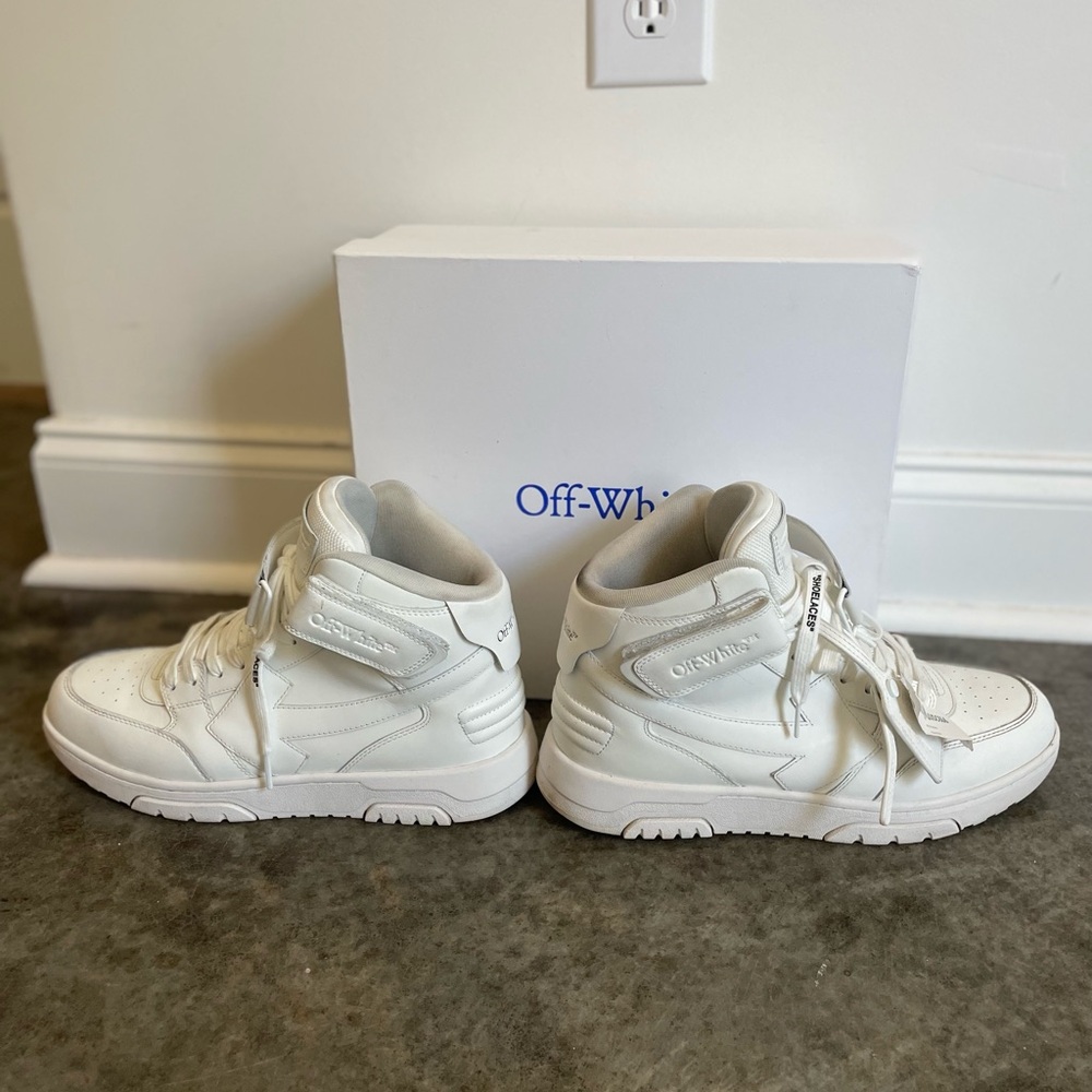 OUT OF OFFICE OFF WHITE SNEAKERS - Picture 2 of 9